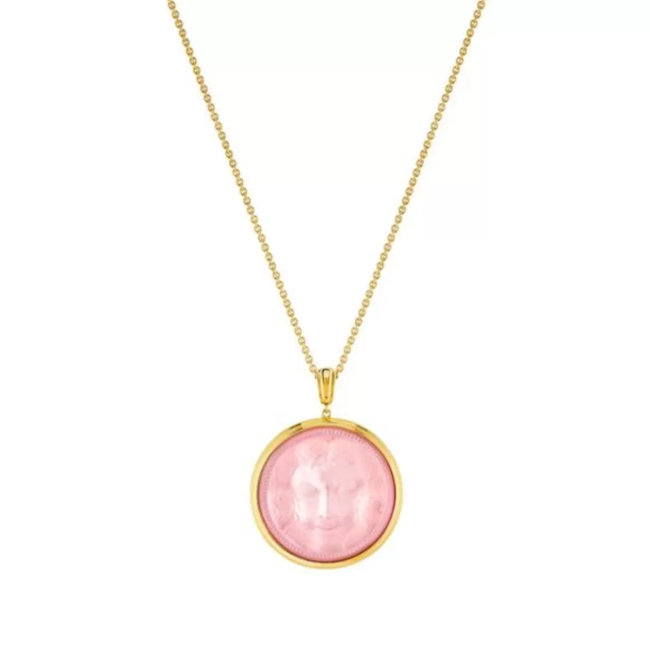 Lalique Pendants^Aréthuse Round Pendant