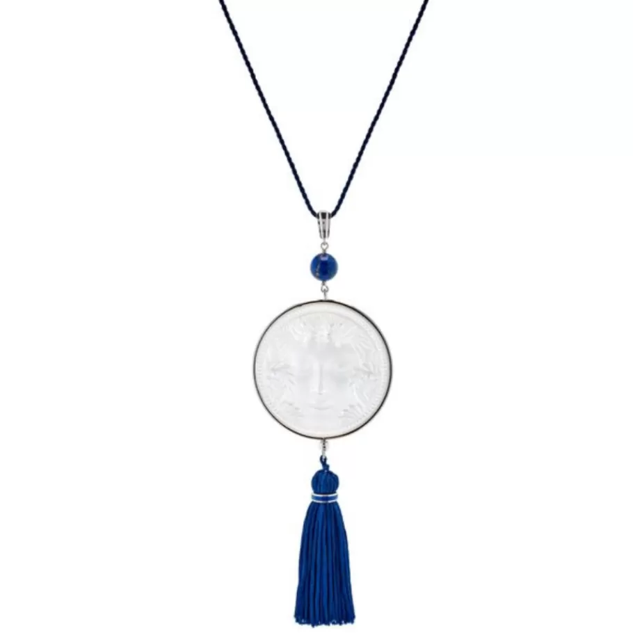 Lalique Pendants^Aréthuse Round Pendant