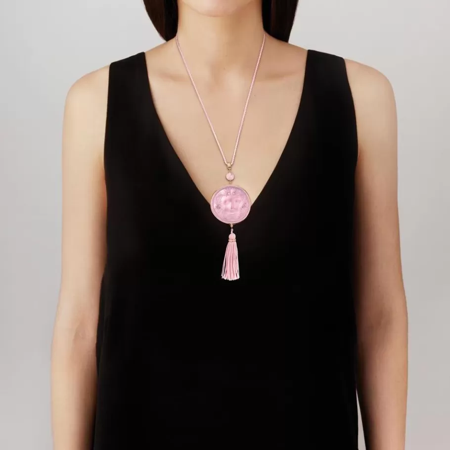 Lalique Pendants^Aréthuse Round Pendant