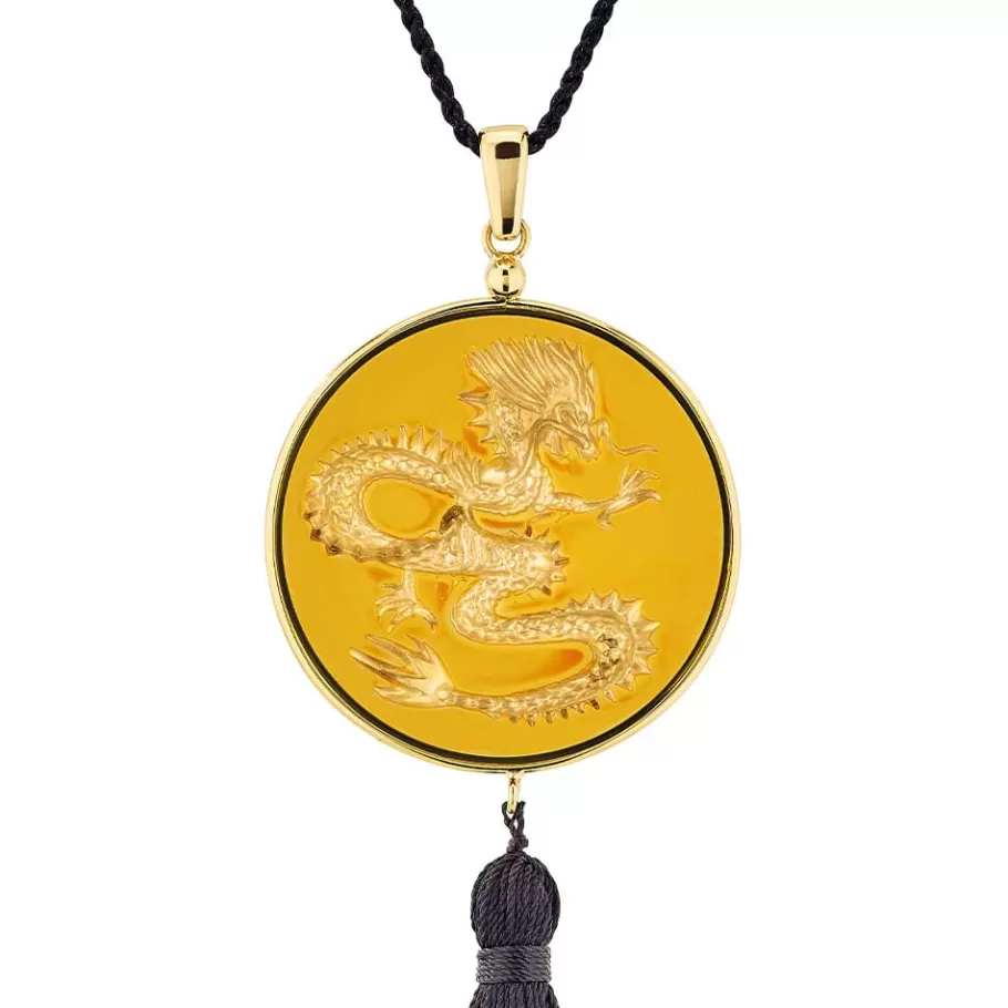 Lalique Pendants^Dragon Tianlong Pendant