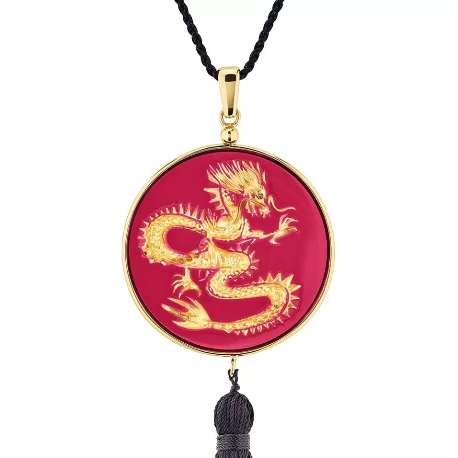 Lalique Pendants^Dragon Tianlong Pendant
