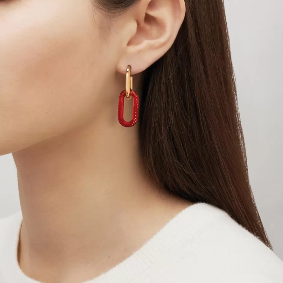 Lalique Earrings^Empreinte animale earrings