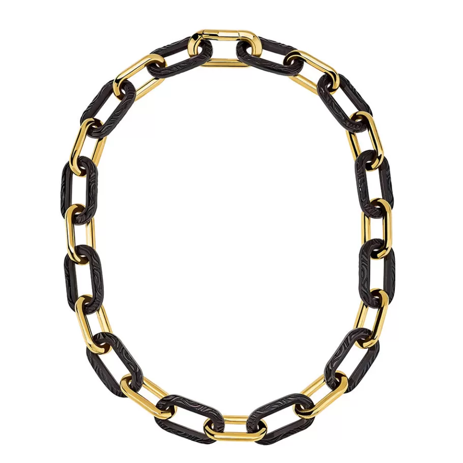 Lalique Necklaces^Empreinte animale necklace 12 crystals