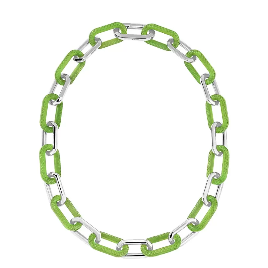 Lalique Necklaces^Empreinte animale necklace 12 crystals