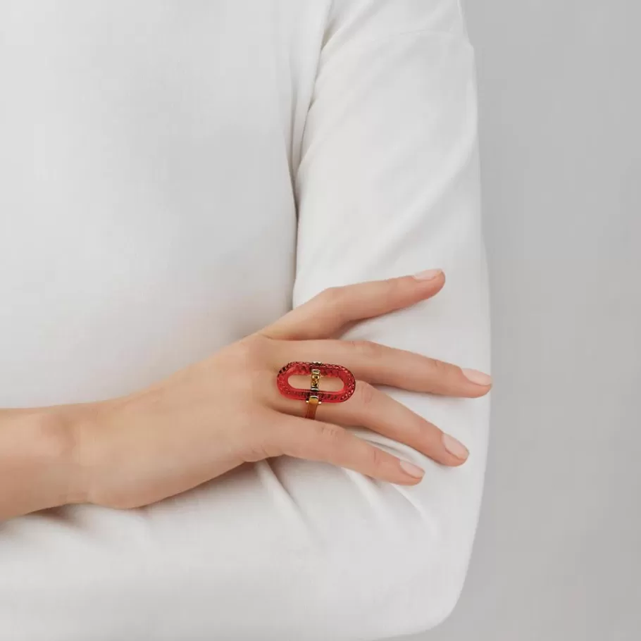 Lalique Rings^Empreinte animale ring