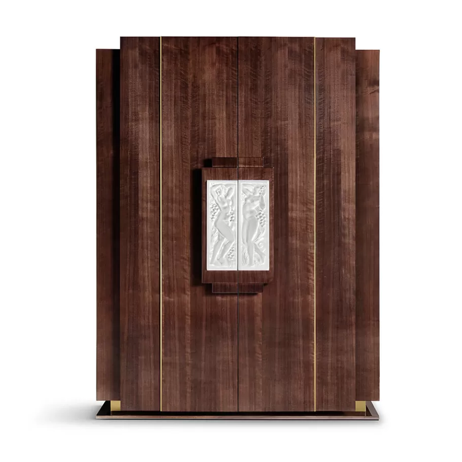 Lalique Furniture^Femme Bras Levés cabinet