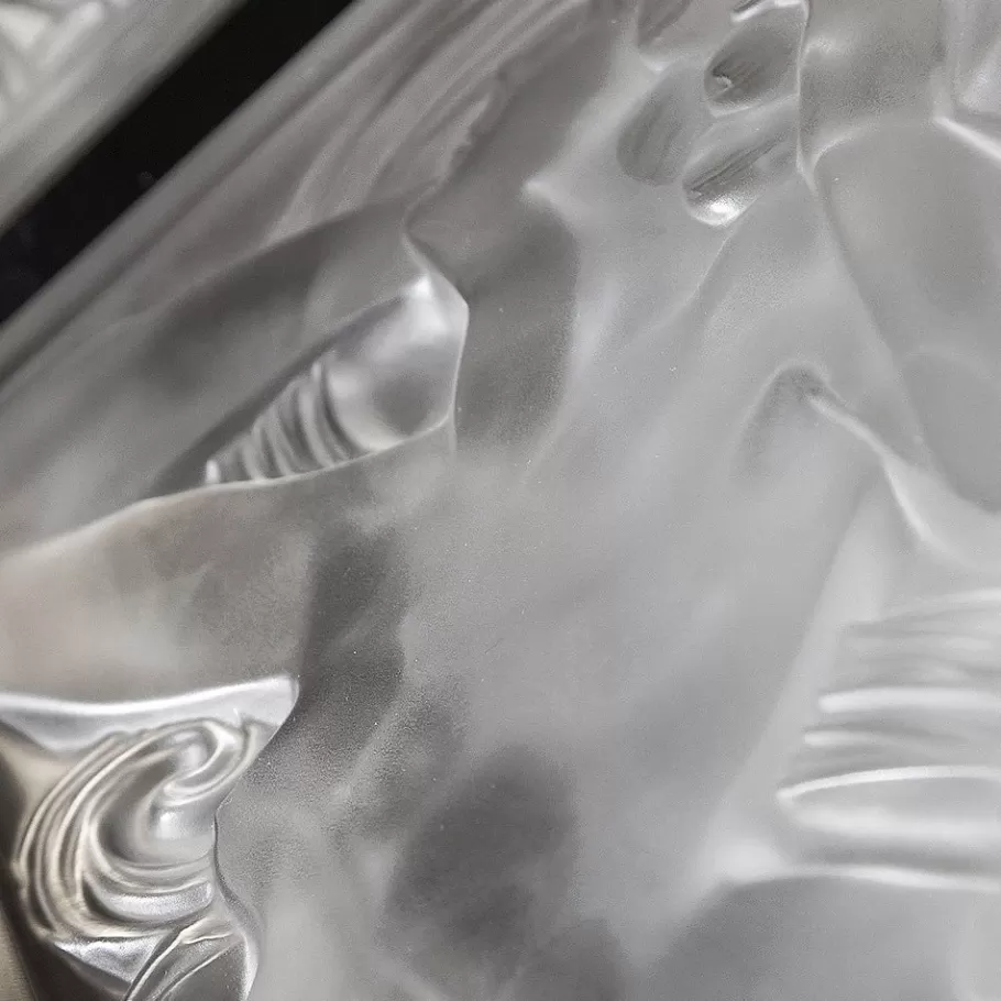 Lalique Furniture^Femme Tête Levée decorative panel
