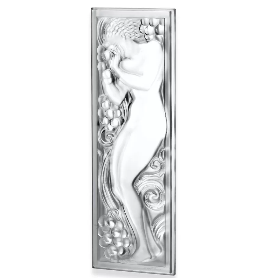 Lalique Furniture^Figurine et Raisins decorative panel