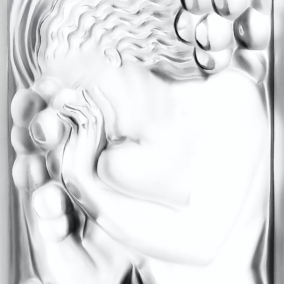 Lalique Furniture^Figurine et Raisins decorative panel