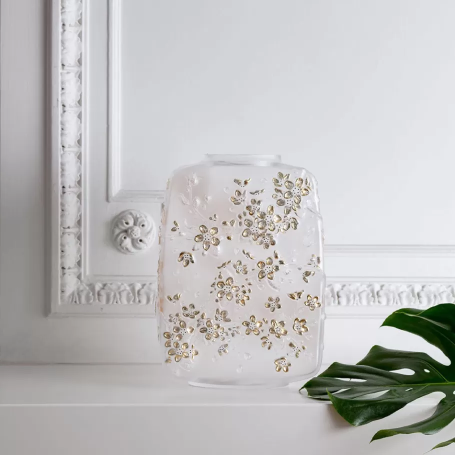 Lalique Vases^Fleurs de Cerisier Vase