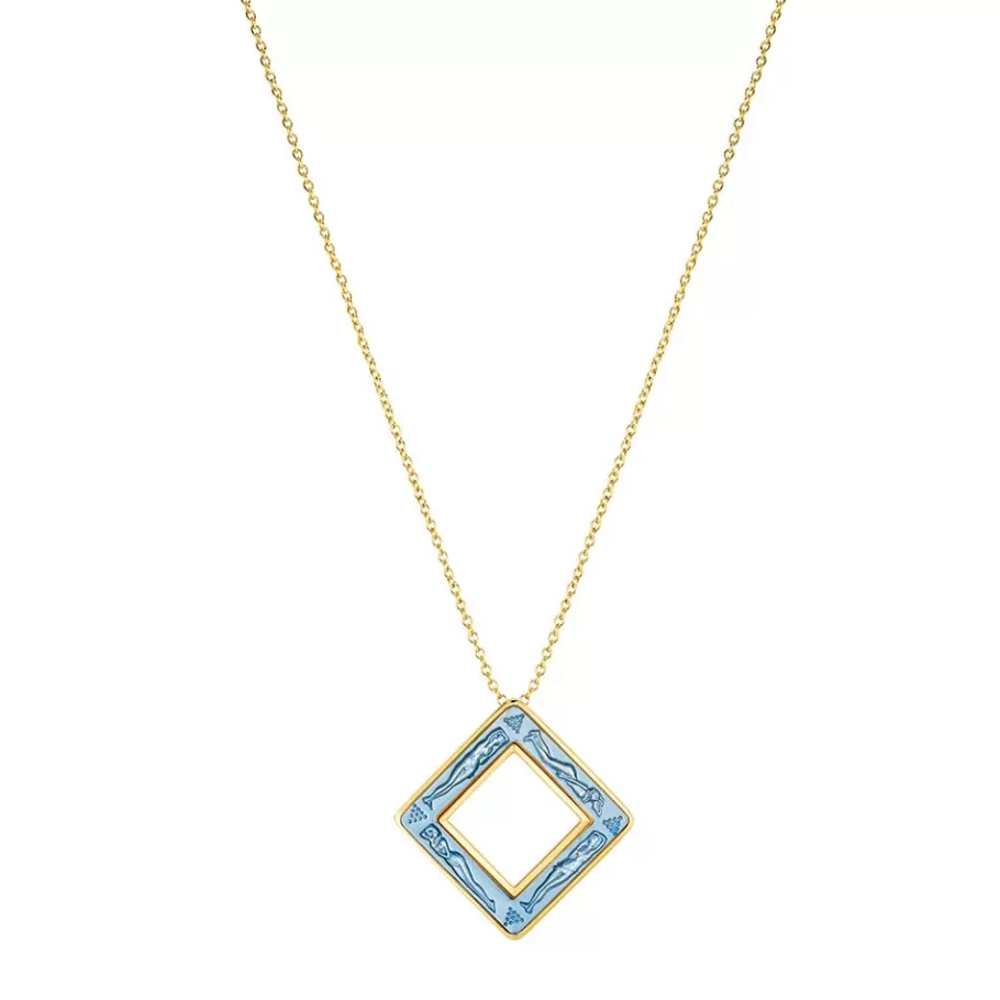 Lalique Pendants^Losange Bacchantes Pendant