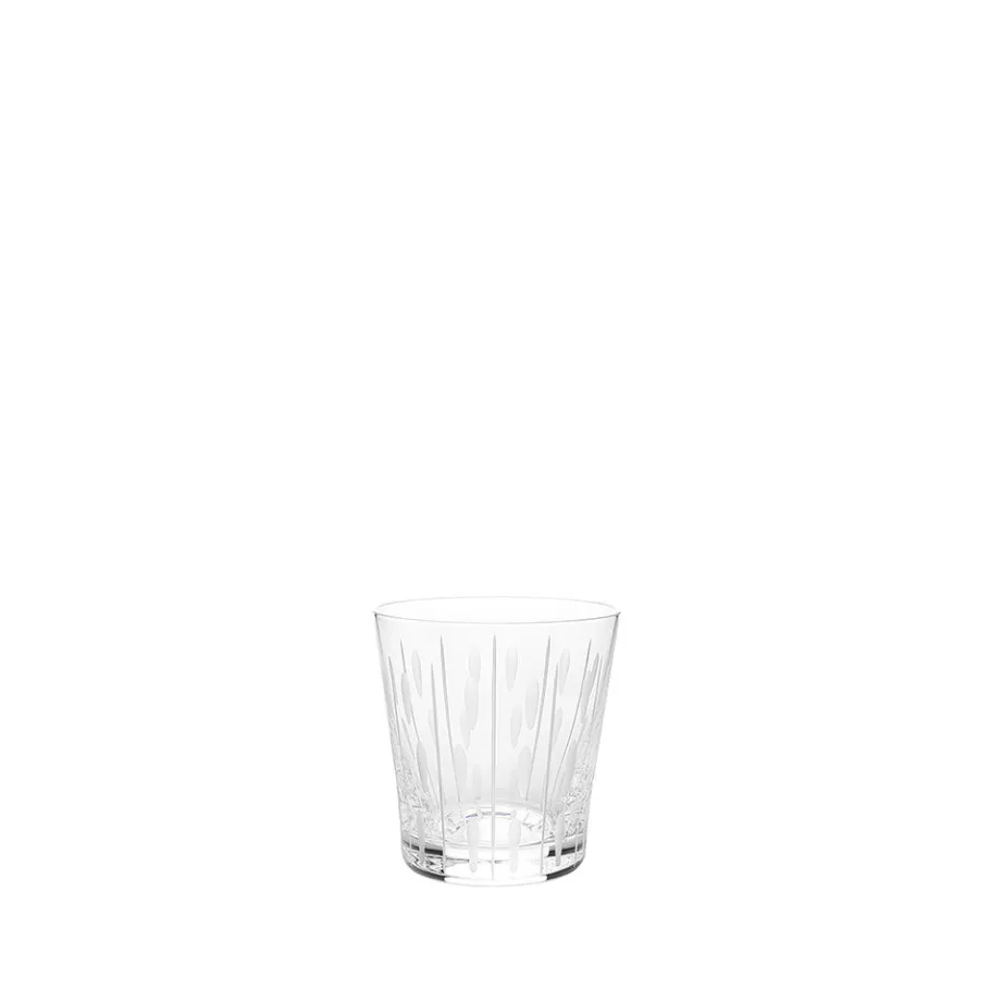 Lalique Glasses^Lotus Drops tumbler 20 cl