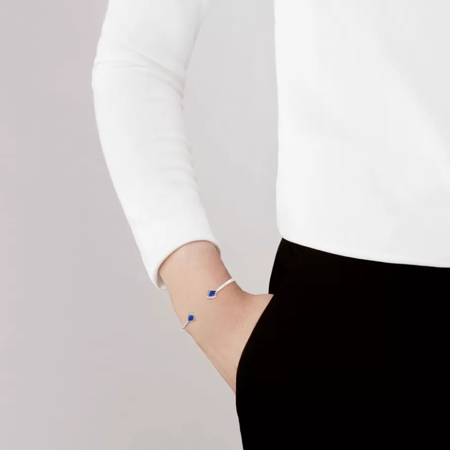 Lalique Bracelets^Paon flexible bangle