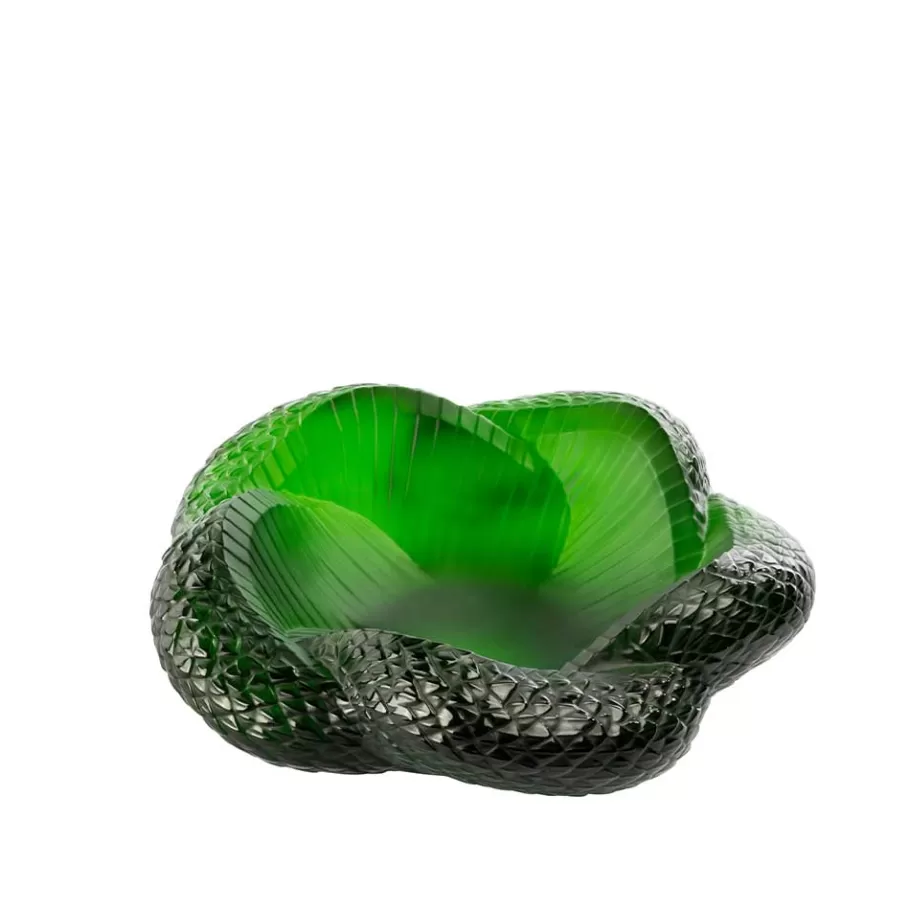Lalique Bowls^Serpent bowl