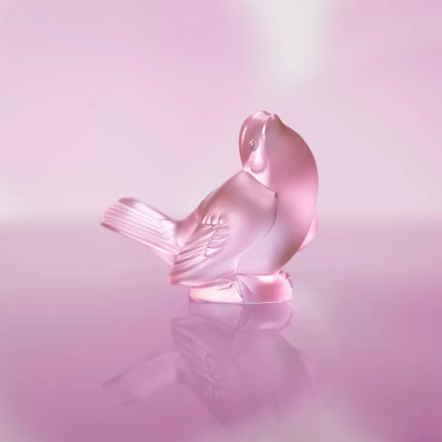 Lalique Sculptures^Sparrow Sculpture