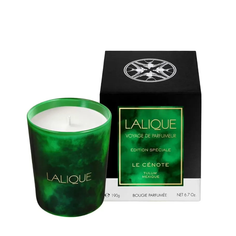 Lalique Candles^The Cenote, Tulum - Mexico, Scented Candle