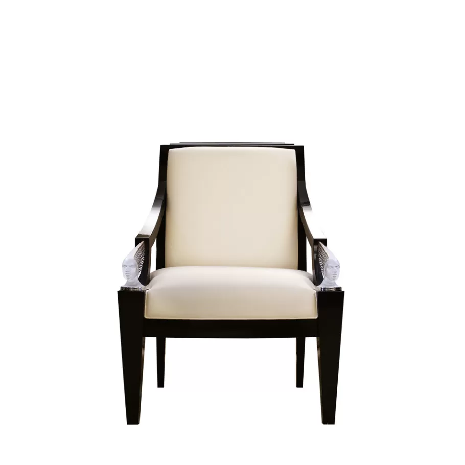 Lalique Furniture^Victoire armchair