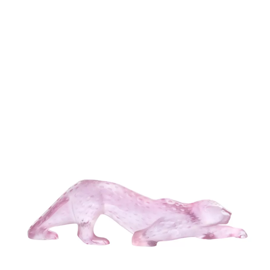 Lalique Sculptures^Zeila Panther Large Sculpture