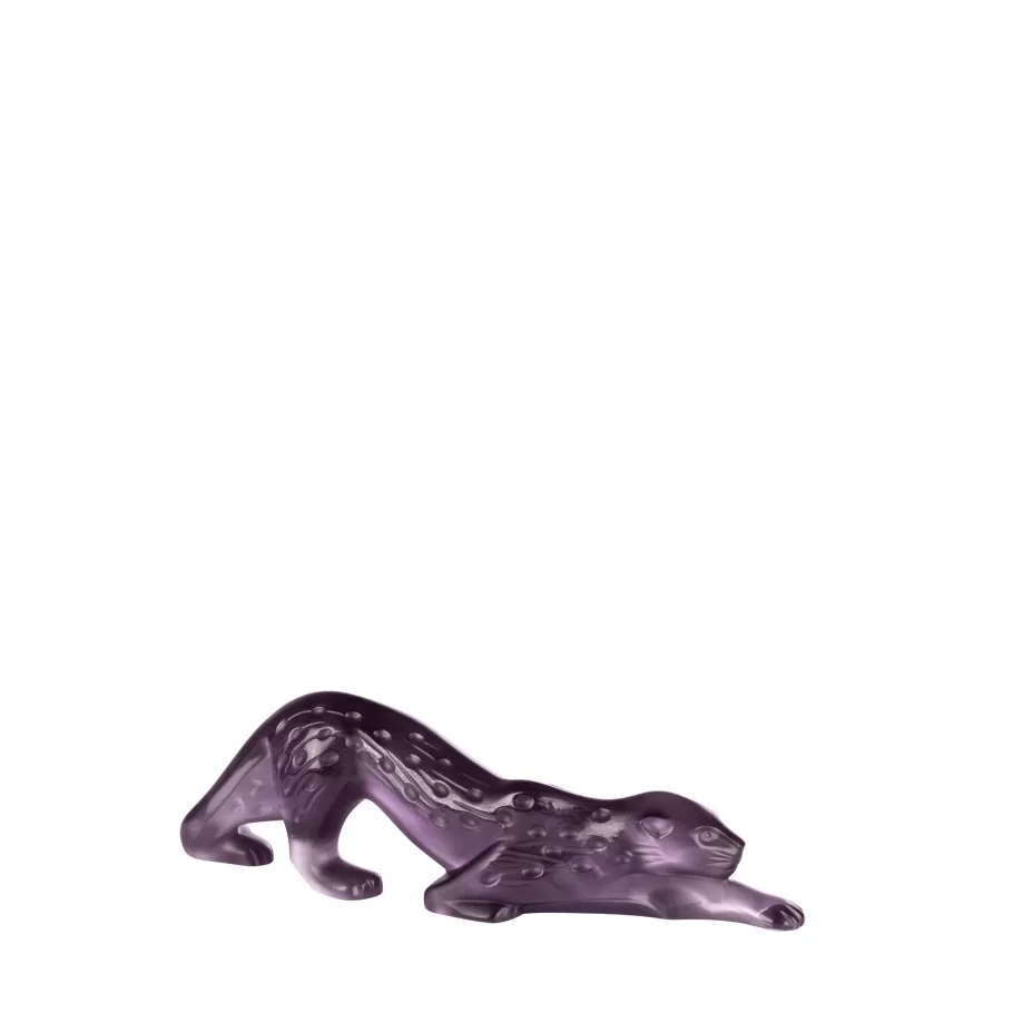 Lalique Sculptures^Zeila Panther Small Sculpture